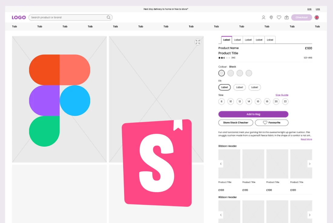 Design handover and component development view